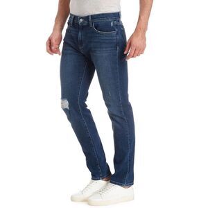 Joes Jeans Size 28x33 Mens‎ Asher Straight Fit Dark Wash Distressed Slim